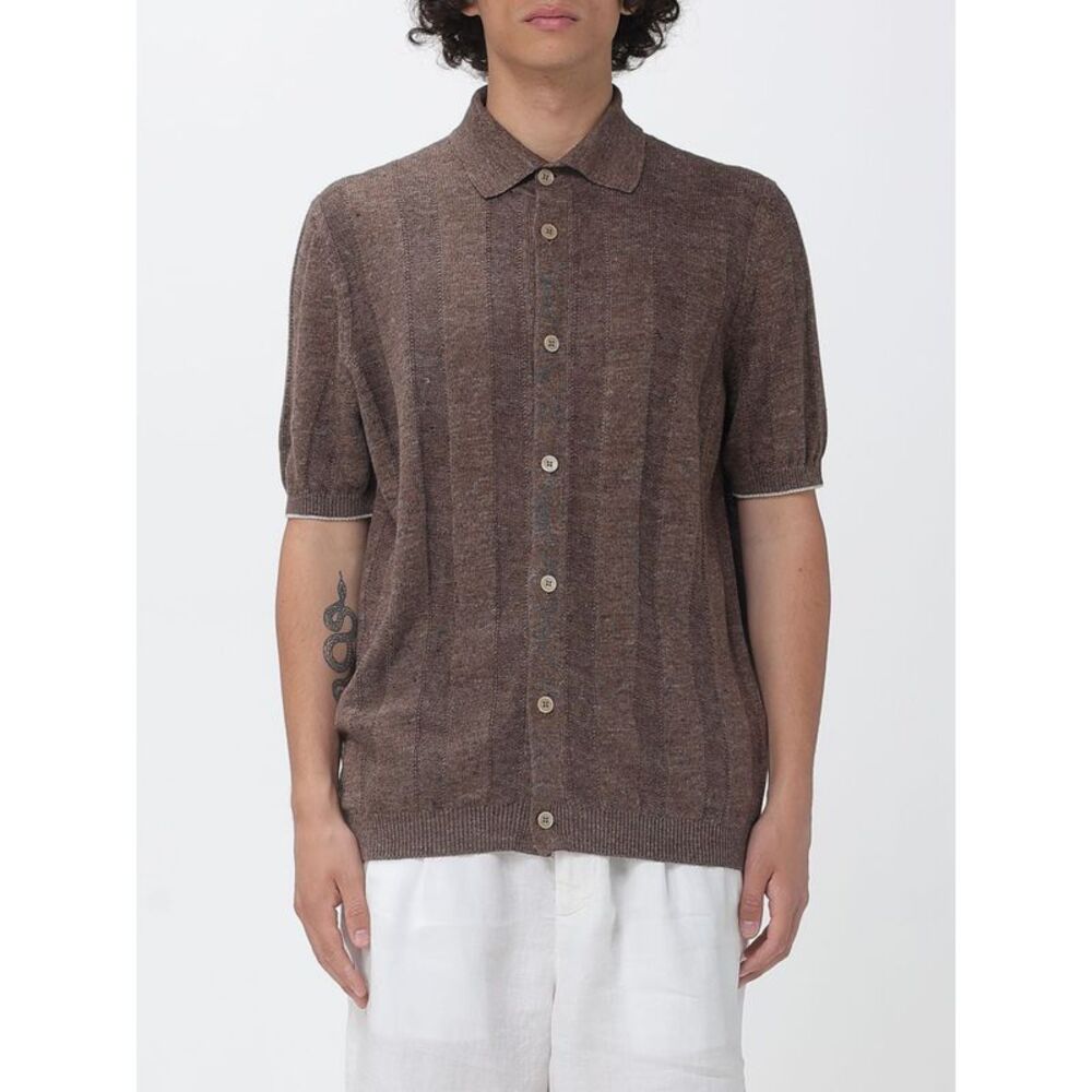 Brunello Cucinelli Shirt Men Camel
